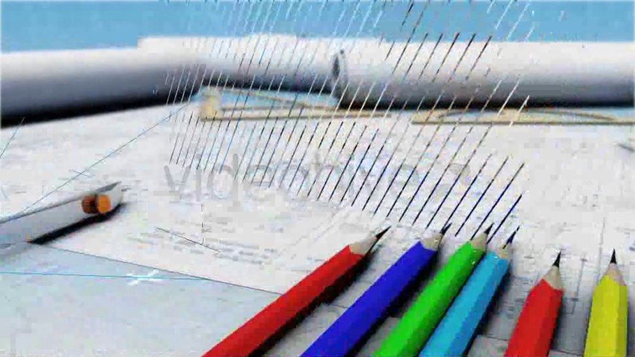 BluePrint Sildeshow - After Effects Template