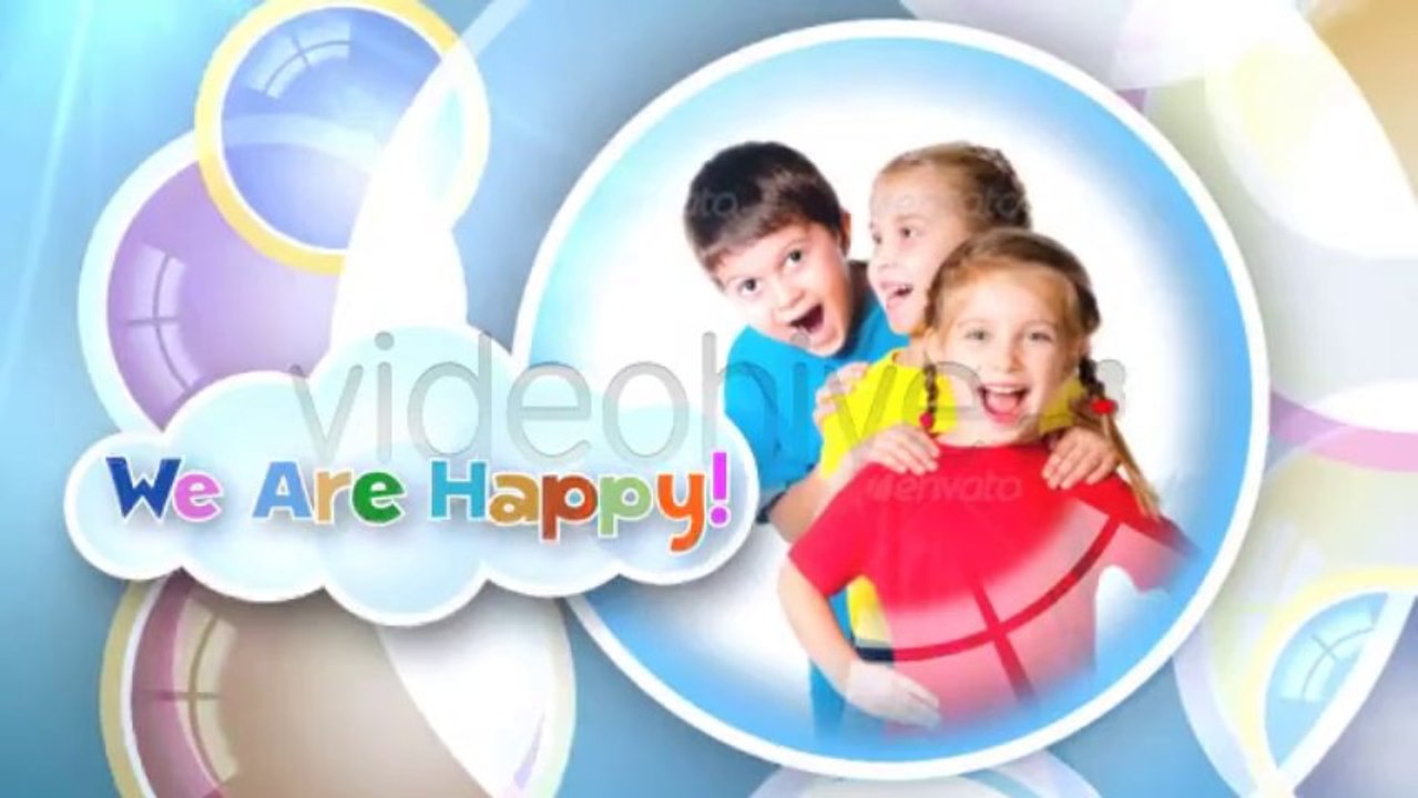 Happy Kids Opener - After Effects Template