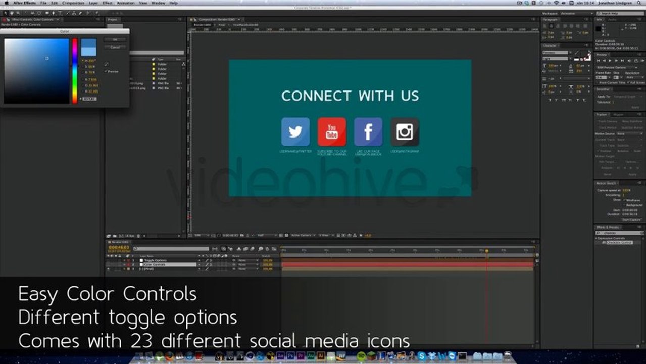 Corporate Timeline Promotion - After Effects Template