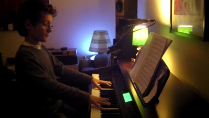 Tomy 9 ans interprete La sonate au clair de lune