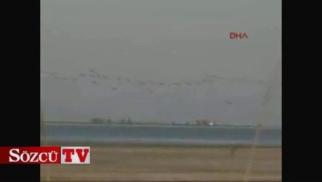 Akyatan Lagünü göçmen kuşlarla doldu