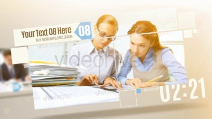 Folding Corporate Displays - After Effects Template