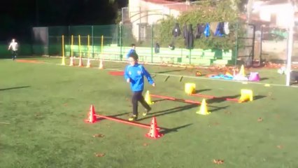 échauffement stage de noêl U8-U9