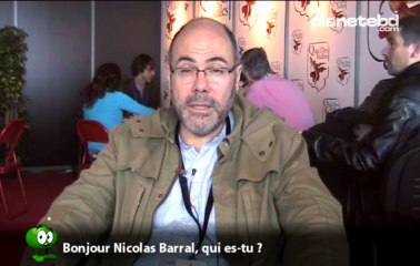 Nicolas Barral en interview pour planetebd.com