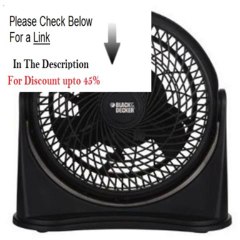 Clearance B&D 8" High Velocity Turbo Fan