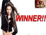 Bigg Boss 7 Gauhar Khan Wins