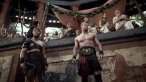 Kellan Lutz In A Gladiator Fight in 