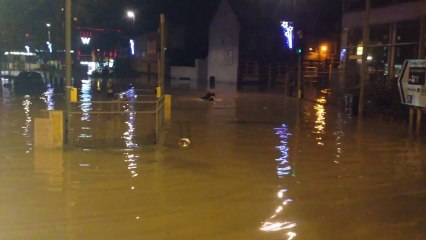 Flood in Maidstone wont stop him from having fun :)