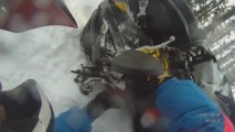 Big Quad Accident - 2 Quads Get Wiped Out!