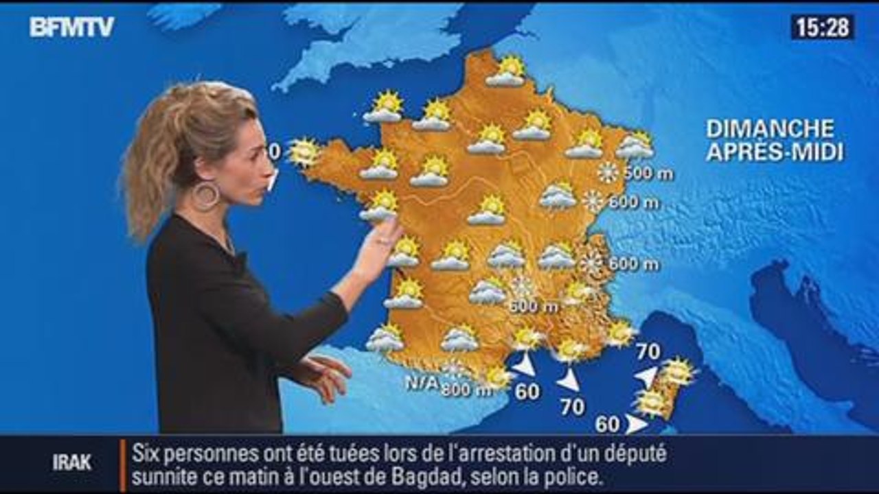 La Météo pour ce dimanche - 29/13