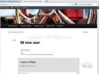 User tutorial- Created By: iwaqaszain.blogspot.com