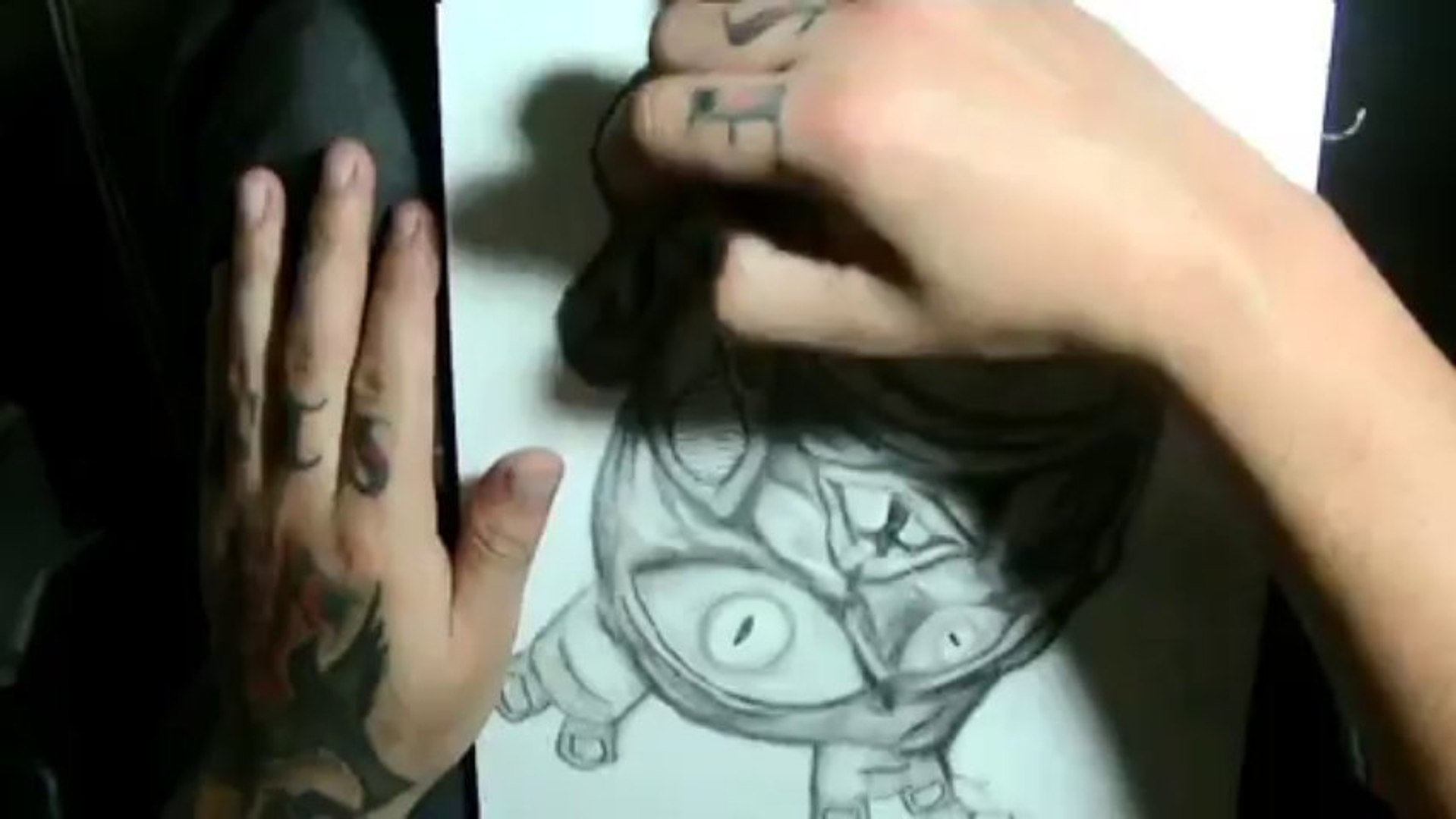 How to Draw an Alien Creature, Bluddy Pencil Style