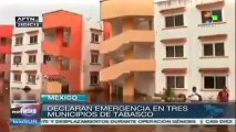 Tres municipios de Tabasco (México), en estado de emergencia