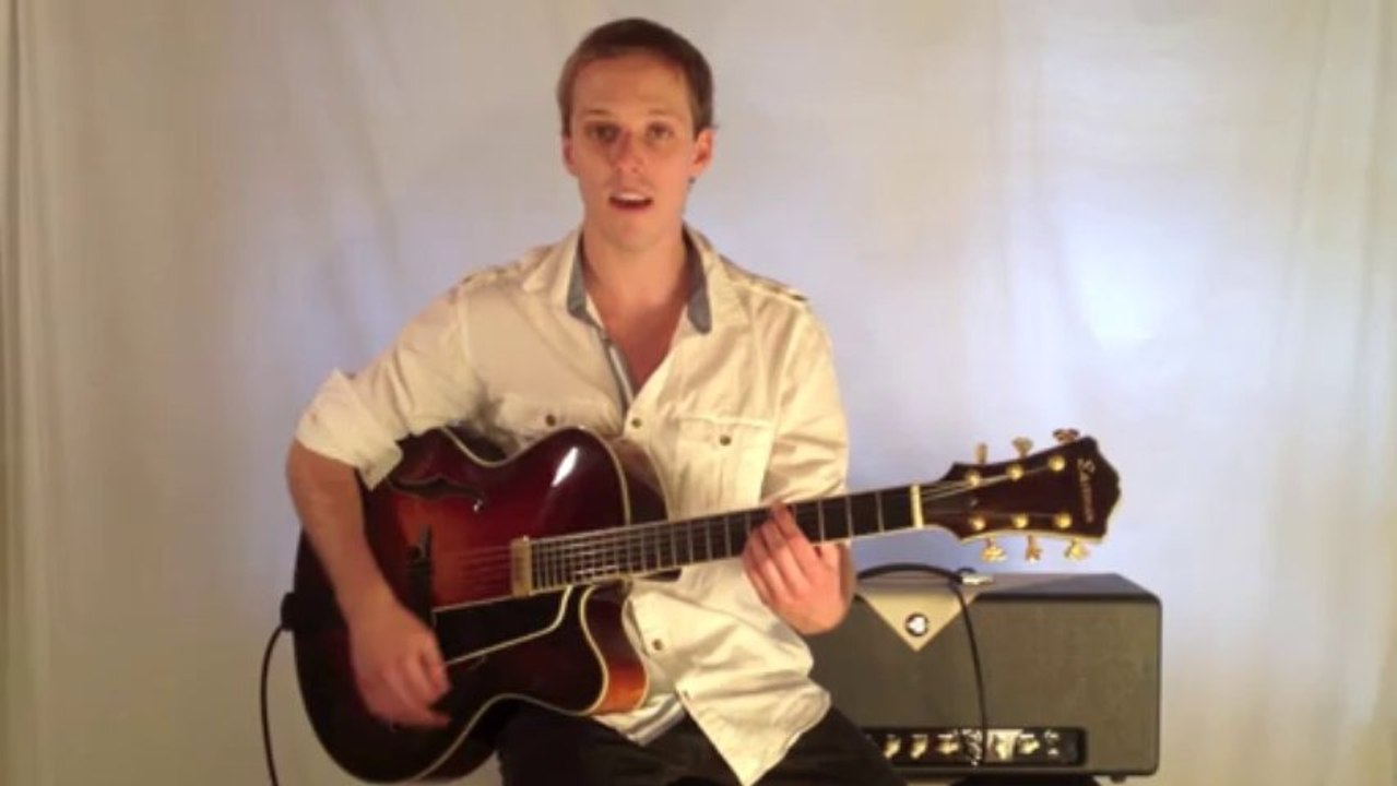 Jazz Guitar Lesson - Bebop Guitar Turnaround in the Style of Charlie Parker