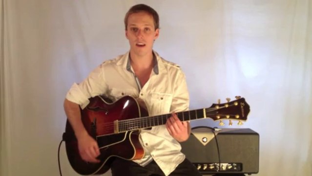 Jazz Guitar Lesson - Bebop Guitar Turnaround in the Style of Charlie Parker