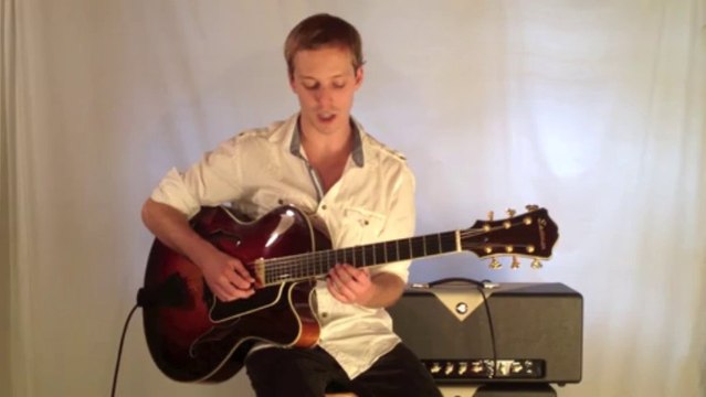 Jazz Guitar Lesson - Bebop Guitar Lick in the Style of Charlie Parker Over the Chords II V I