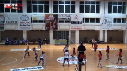 Αγώνας βόλεϊ μεταξύ Άτλαντα Κιλκίς και Νίκης Αιγινίου