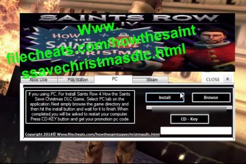 Saints Row IV Comment Fuite Saints Sauvegarder DLC gratuit de Noël PS3