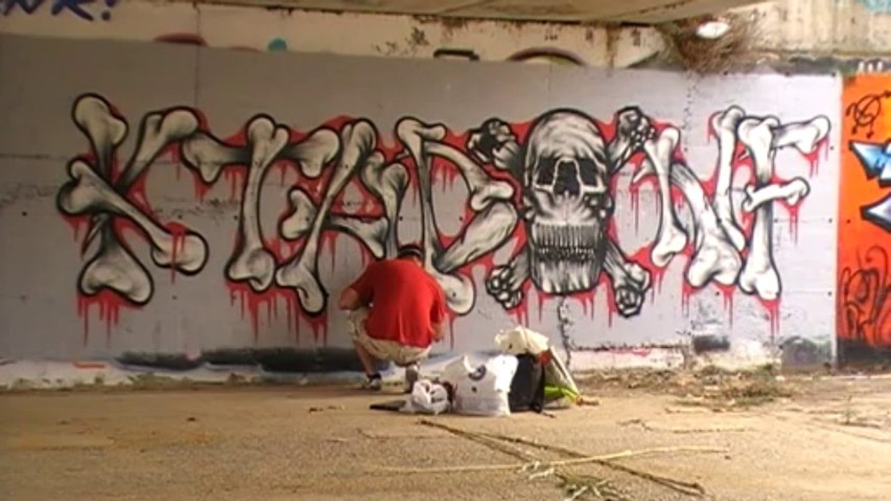 Graffiti Lettrage Ktadonf Croug Septembre 2013 (Psyko Culture)