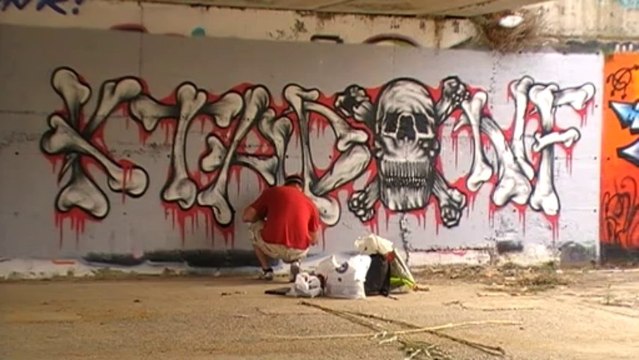 Graffiti Lettrage Ktadonf Croug Septembre 2013 (Psyko Culture)