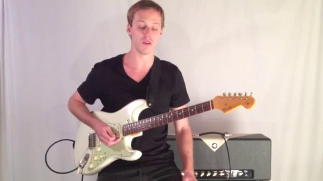 Blues Guitar Lesson - Learn a Classic Blues Turnaround Lick in the Style of Stevie Ray Vaughan