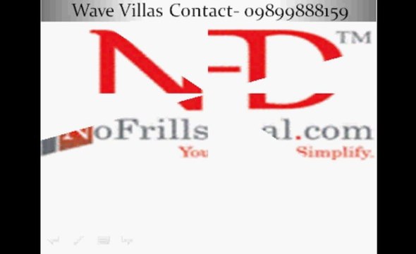 Luxury dream residence wave villas Call @ 9899888159
