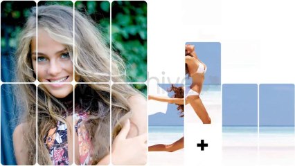 Modern White Slices - After Effects Template