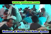 Walimah at Mohra Pind Kallar Syedan