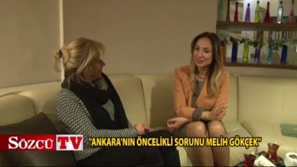 "Ankara'nın öncelikli sorunu Melih Gökçek"