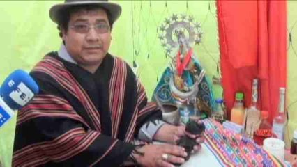 Limpiarse de las malas energías, la oferta de una feria en Perú