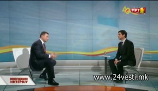 NIKOLA GRUEVSKI OD NOVOGODISNO INTERVJU NA MTV 29 12