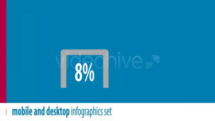 Mobile and Desktop Infographics Set - After Effects Template