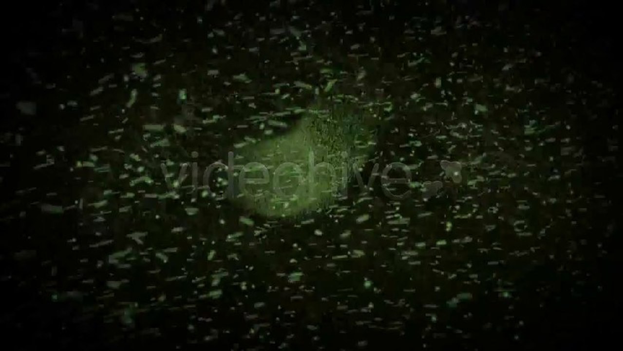 Flying Sand Logo - After Effects Template