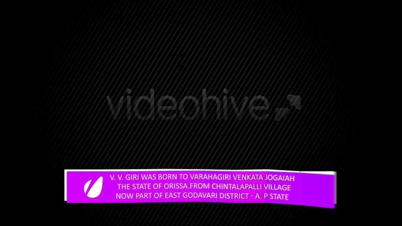 Flip Lower Third - After Effects Template