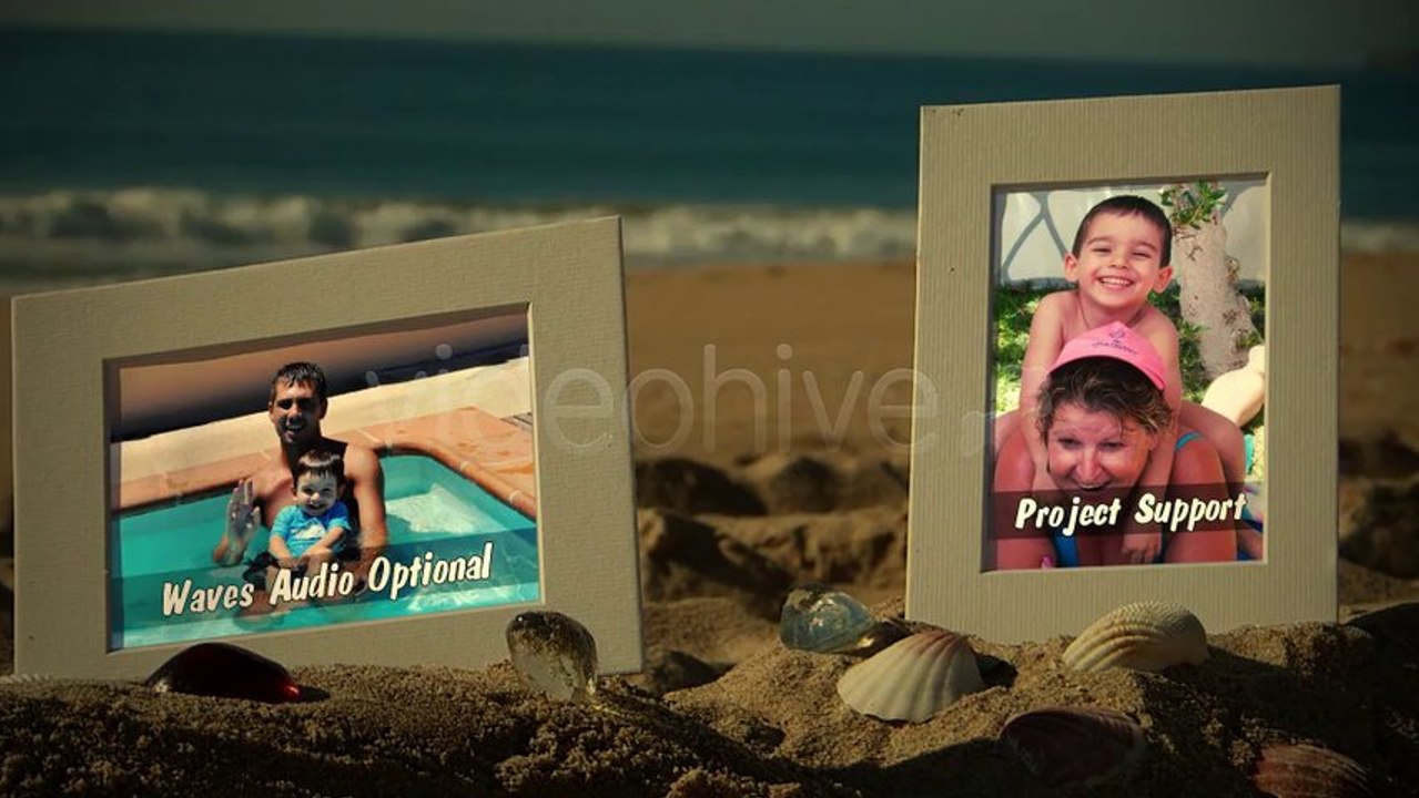 Photos On The Beach II - After Effects Template