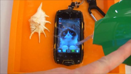 teXet X-driver - демонстрация работы защищённого смартфона