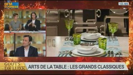 Les meilleurs des arts de la table, dans Goûts de luxe Paris - 29/12 4/8