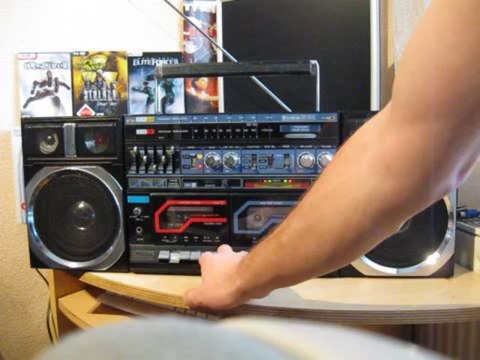 Tristar RR 5645 Boombox Radiorecorder Ghettoblaster Full Demo