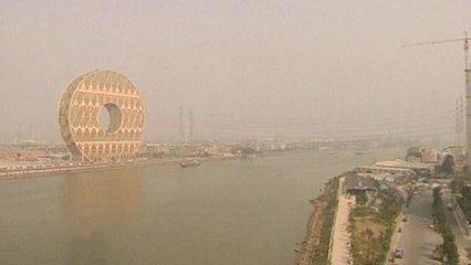 China's circular building reaches completion