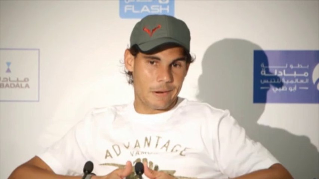 Abu Dhabi: Nadal: 'Becker ein großartiger Mensch'