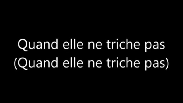 quand la musique est bonne- Amel Bent ft. Soprano (paroles) [480p]