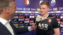 04-03-2012 John Guidetti na Feyenoord - FC Groningen