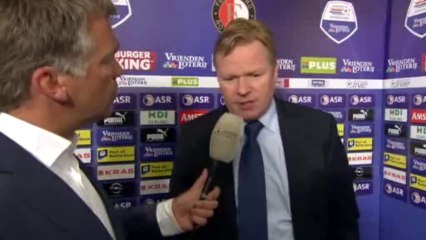04-03-2012 Ronald Koeman na Feyenoord - FC Groningen