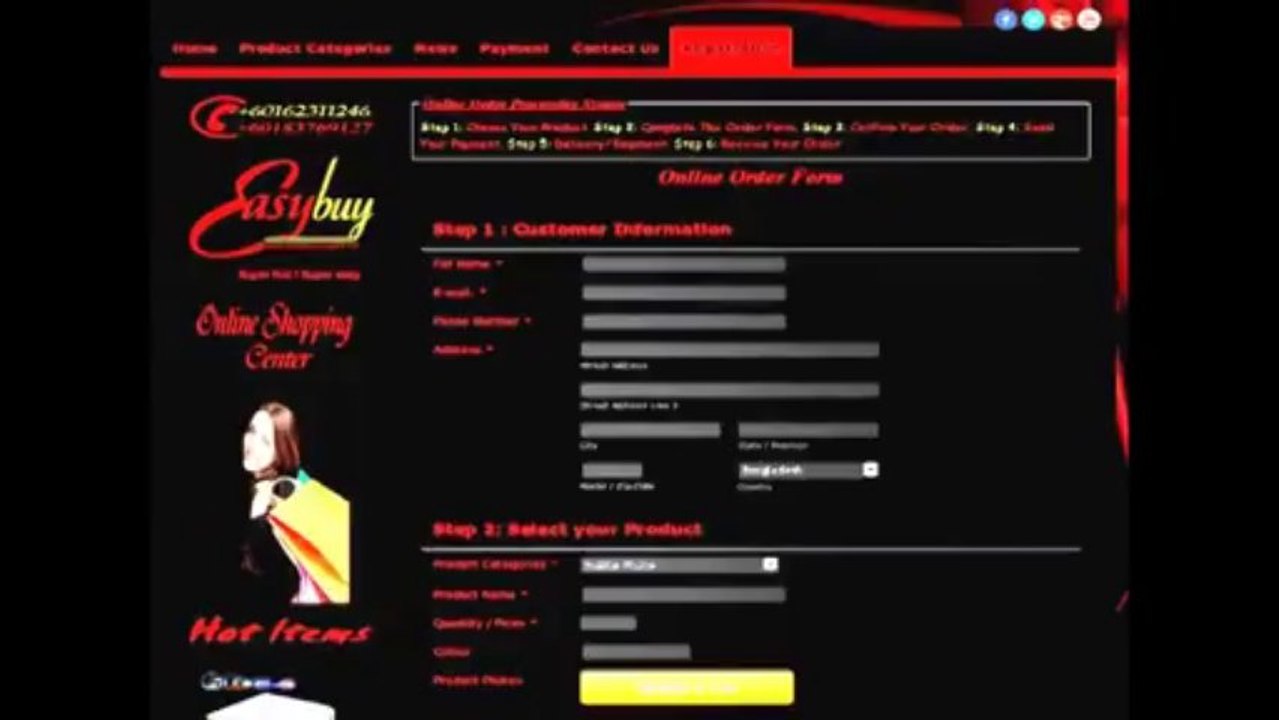Easybuy - How to order