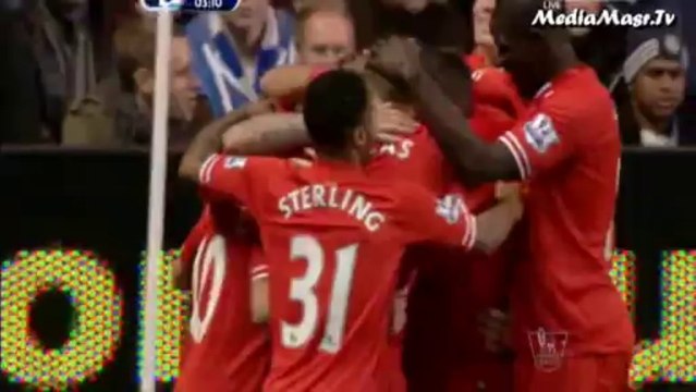 هدف ليفربول الأول في تشيلسي - الأسبوع 19 - 29/12/2013