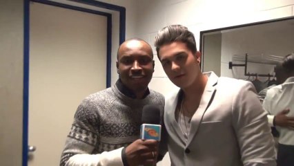 Thiaguinho e Luan Santana trocam de lugar e cantam músicas um do outro