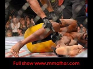 Silva breaks his leg