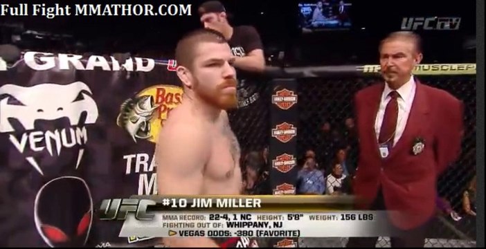FABRÍCIO CAMOES VS JIM MILLER FIGHT VIDEO