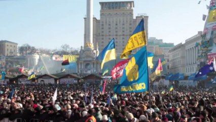 Ukraine: mobilisation des pro-européens