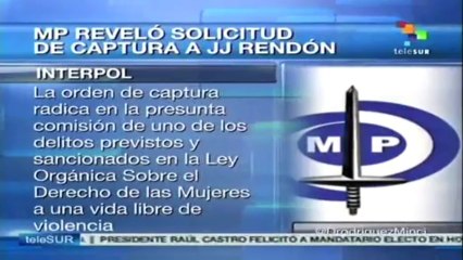 Gobierno de Venezuela solicita a Interpol la captura de JJ Rendón
